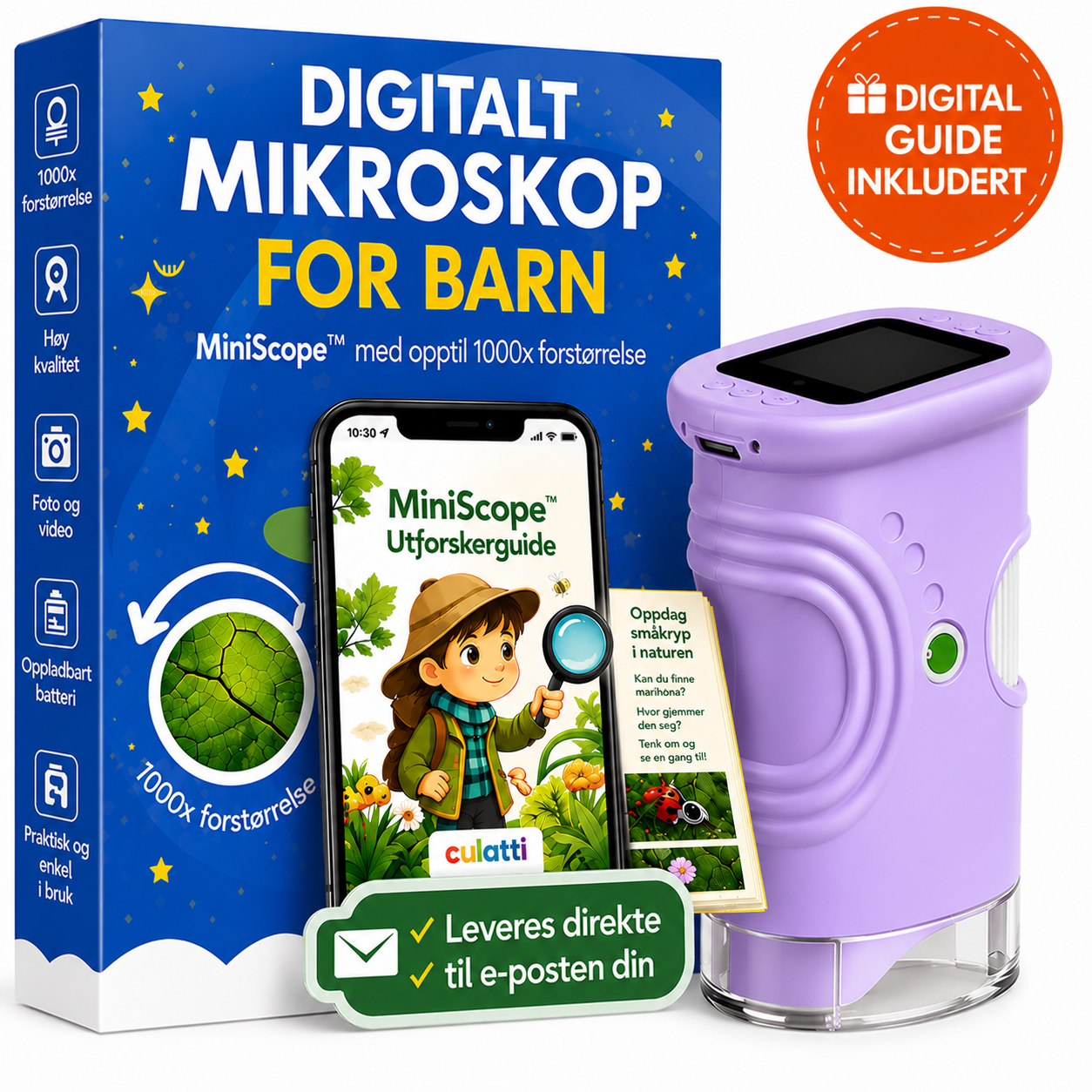 MiniScope™ – For nysgjerrige barn som vil utforske verden